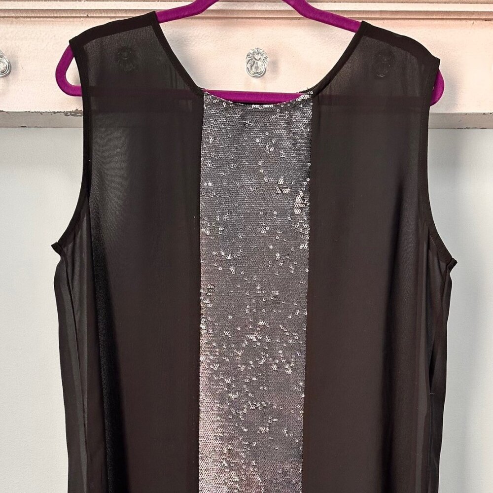 Bundle 5 items @ 20$, pay only 60$ - 2 items free! RUDSAK sheer top with sequins